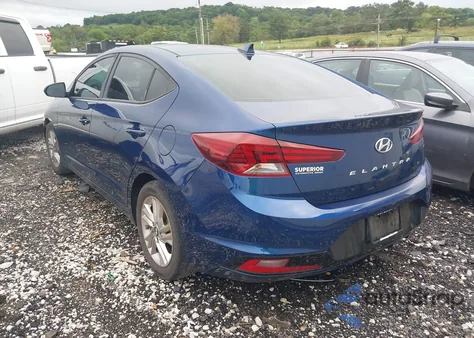 2019 Hyundai Elantra Sel из США, поврежденный, VIN 5NPD84LF4KH486982